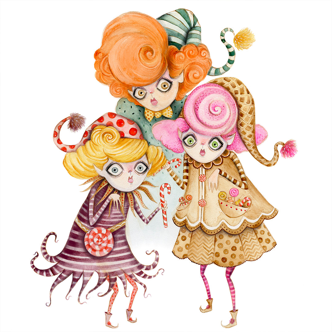 Creepy Candy Elves