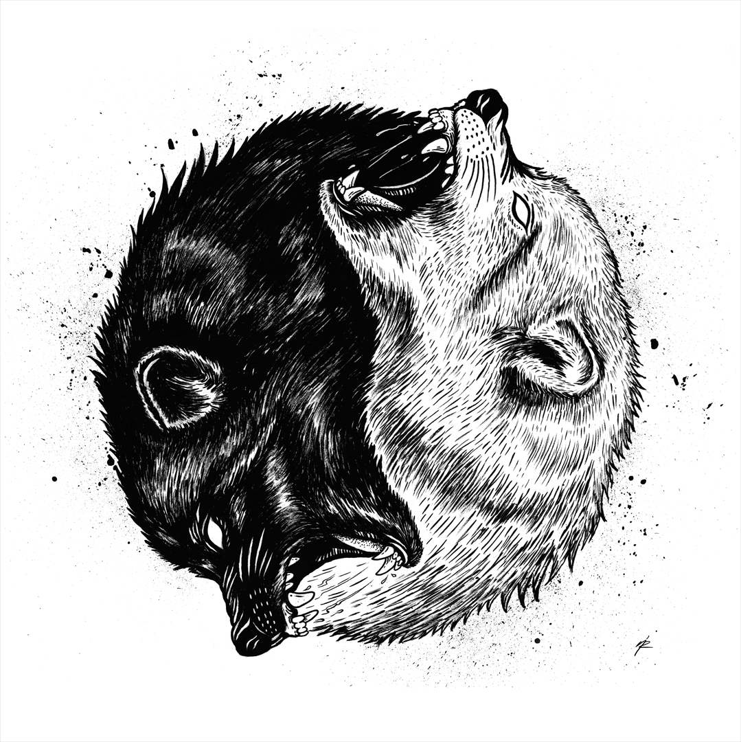 Yin Yang Wolf