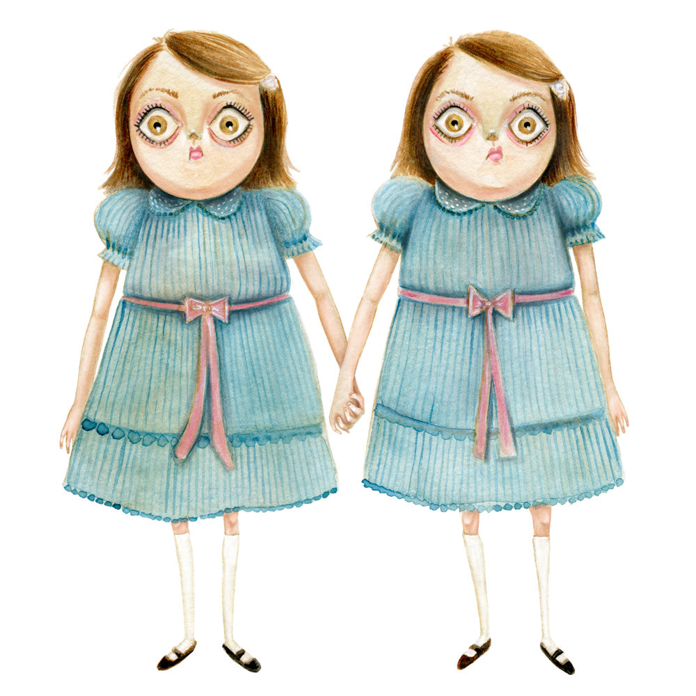Day 09 - Classic Horror: Shining Twins