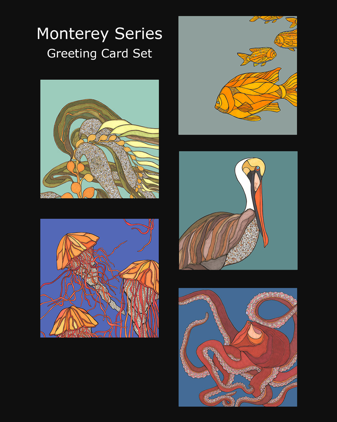 Monterey Series Greeting Cards