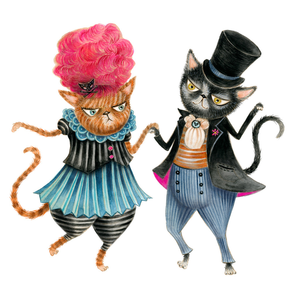 Day 08 - Meowlloween Dancers