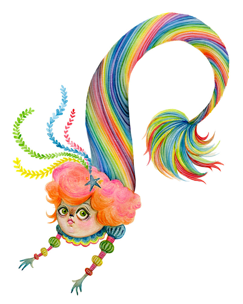 Lady Iridiana The Rainbow Mermaid