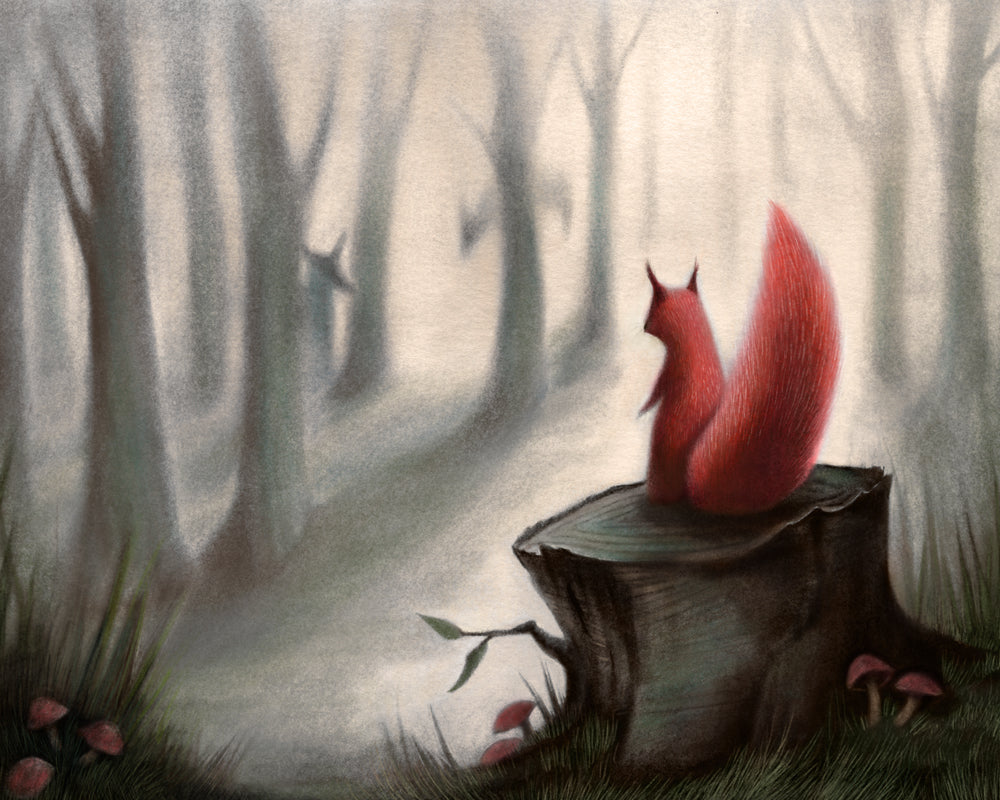 Little Red Riding Squirrel
