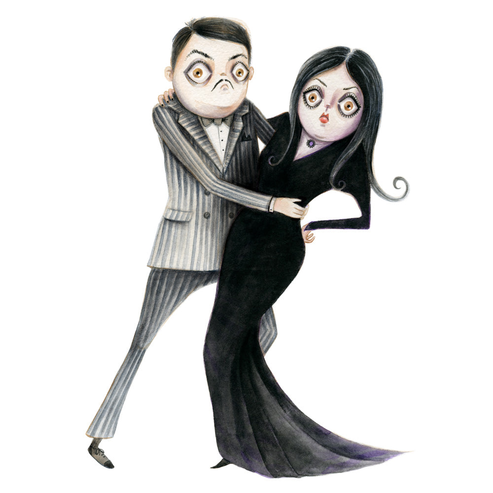 Morticia and Gomez